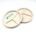 Anhui EVEN 100% Biodegradable Disposable Food Grade Sugarcane Bagasse Plates For Restaurant Dinner Food